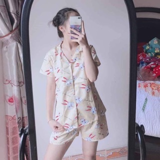 Bộ pizama tay cộc quần đùi