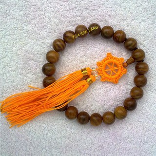 Chuỗi Niệm Phật 21 Hạt - Gỗ Trắc Xanh 20mm