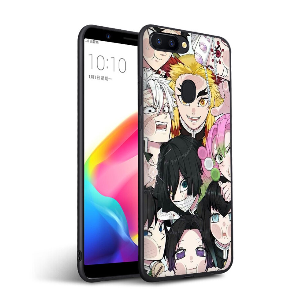 Mềm Ốp Lưng kimetsu no yaiba Nhiều Mẫu Mã Cho Điện Thoại oppo a15 a15s a53 a32 a54 a73 a91 f15 38P9