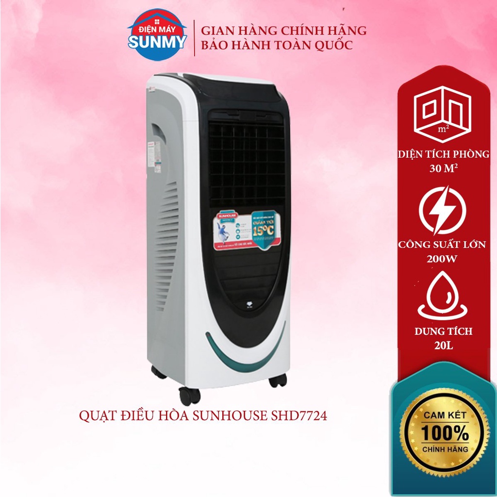 QUẠT ĐỀU HÒA SUNHOUSE SHD7724 - Hàng chính hãng