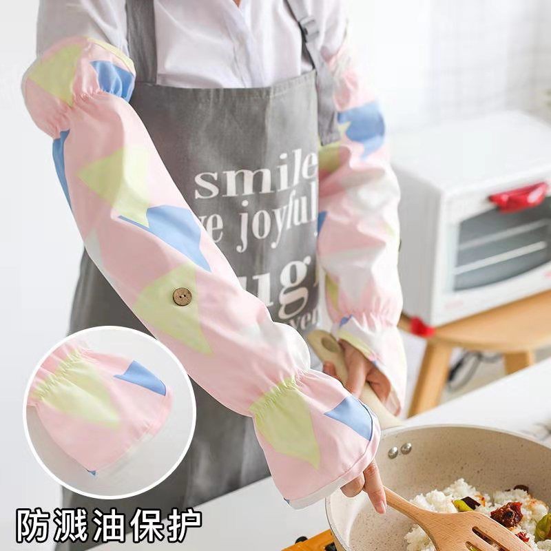 Găng Tay Ống Tay Làm Bếp Chống Dầu Mỡ/Nước Bảo Vệ Tay