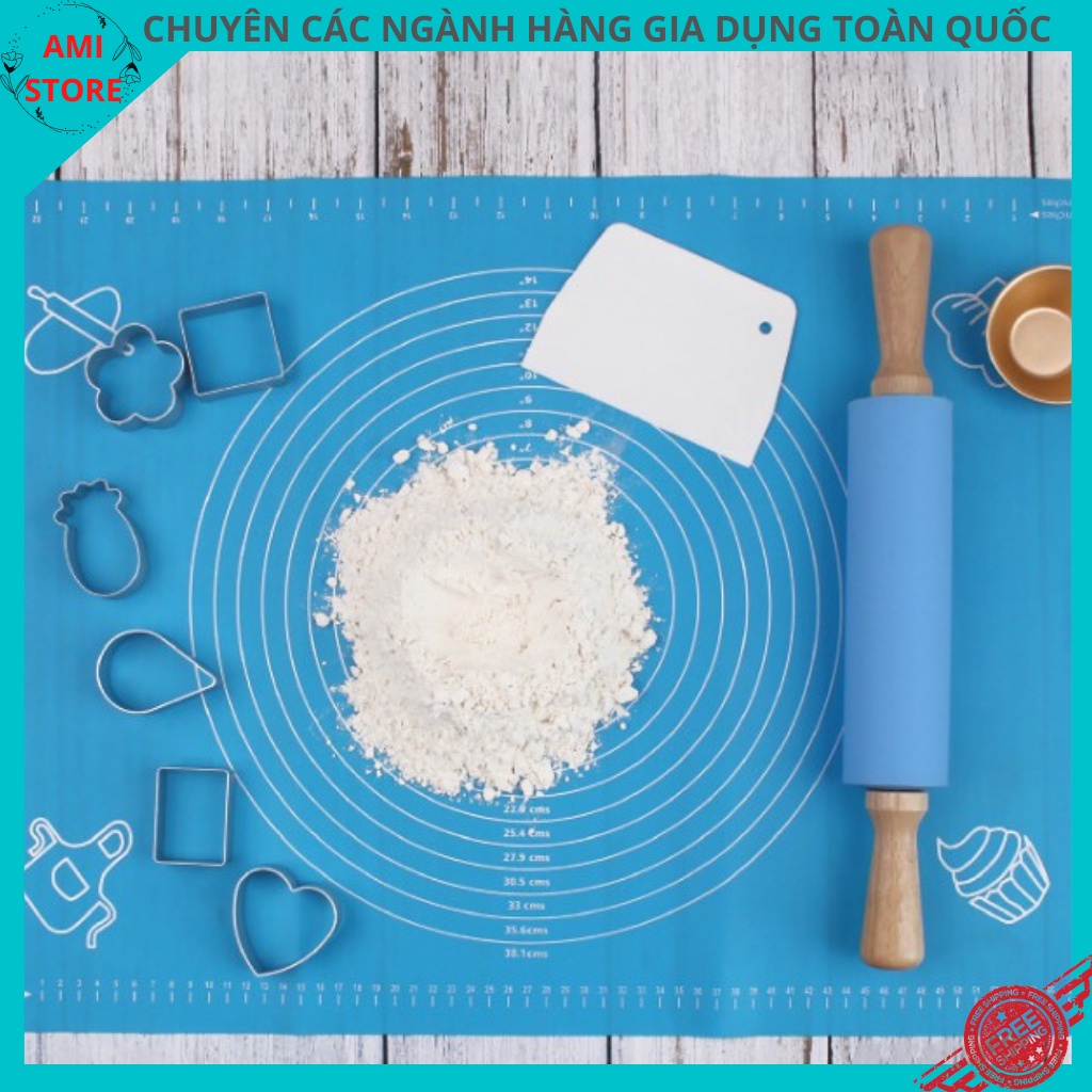 💛Thảm nhào bột tấm nhào bột Silicone làm bánh chống dính cao cấp💛