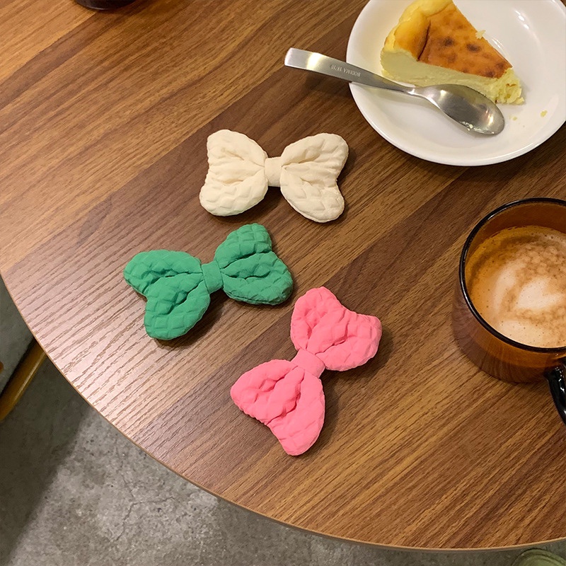 Kẹp Tóc Nơ Score Cao Cấp Phong Cách Nhật Hàn Dễ Phối Đồ Cho Nữ