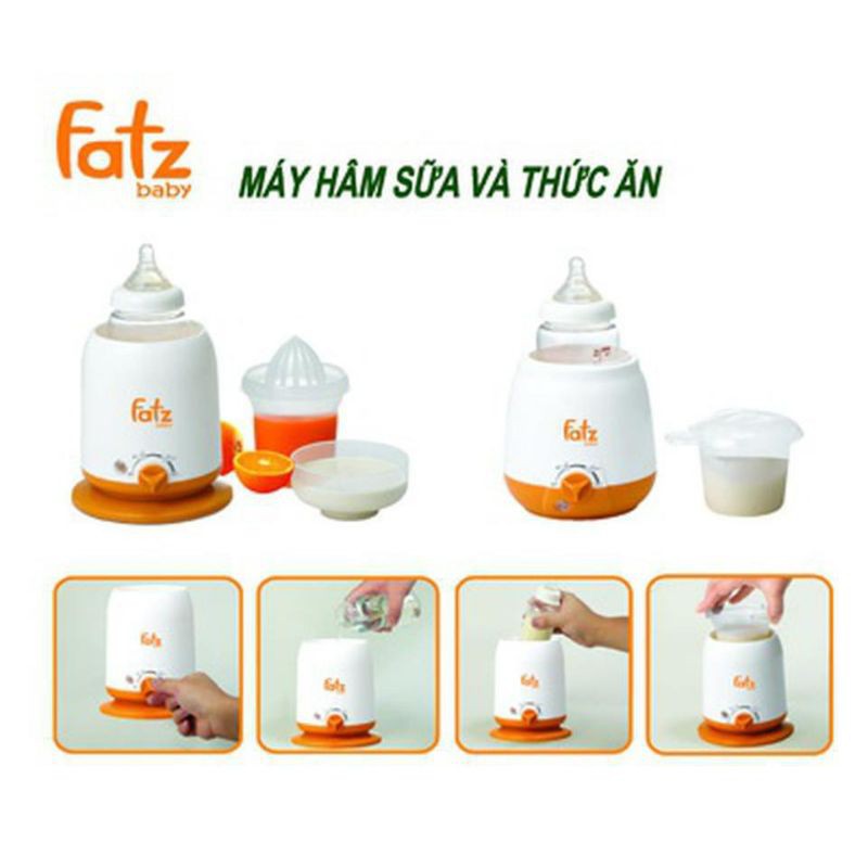 Máy hâm tiệt trùng sữa Fatz Baby 4 chức năng (chính hãng)