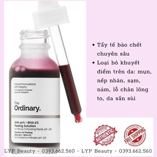 [Bill Sephora] Serum The Ordinary – AHA 30% + BHA 2% Peeling Solution