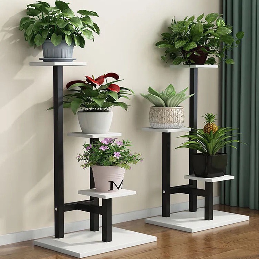 Giá để cây cảnh chậu hoa cây cảnh  ANA cao cấp khung sắt chắc chắn khả năng chịu lực tốt không tróc sơn - CH02