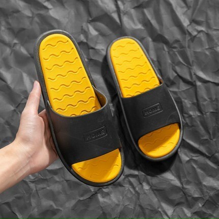 Dép Đi Trong Nhà Unisex, Cao Su Chống Trợt, Siêu Êm