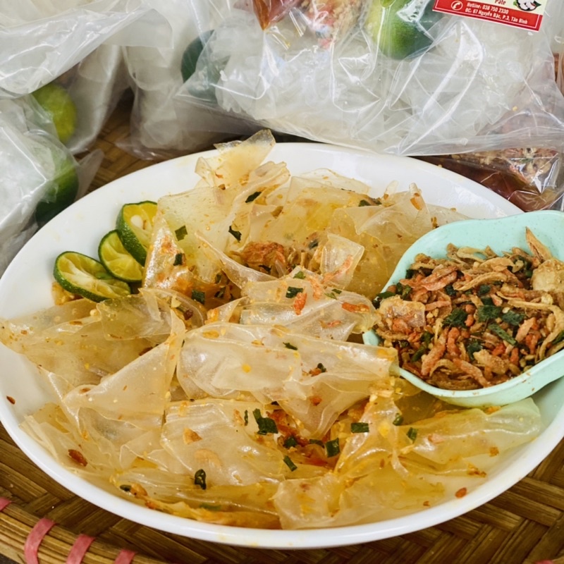Bánh Tráng Muối Nhuyễn, Sa Tế, Muối Tôm Hành Phi, Tắc - Dẻo Thơm, Đóng Mới Mỗi Ngày