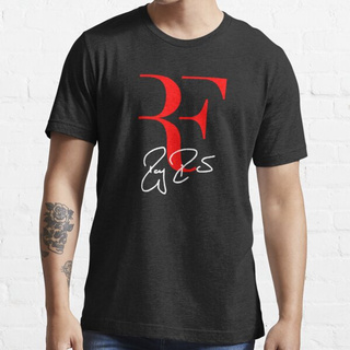 Áo thun Roger Federer Personal Logo RF Sign Red White T-Shirt