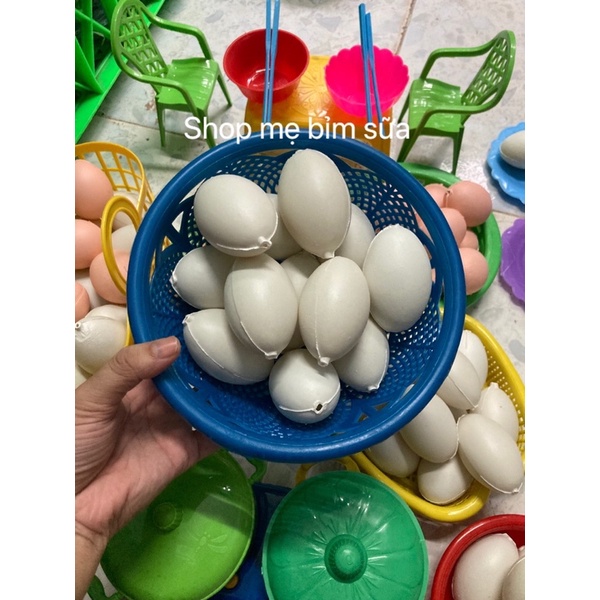 Bộ nhà bếp làm trứng cho bé