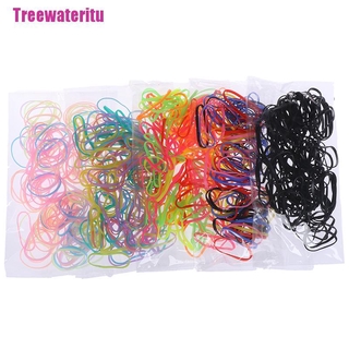 Set 100 Dây Thun Cột Tóc Nhiều Màu Cho Bé Gái