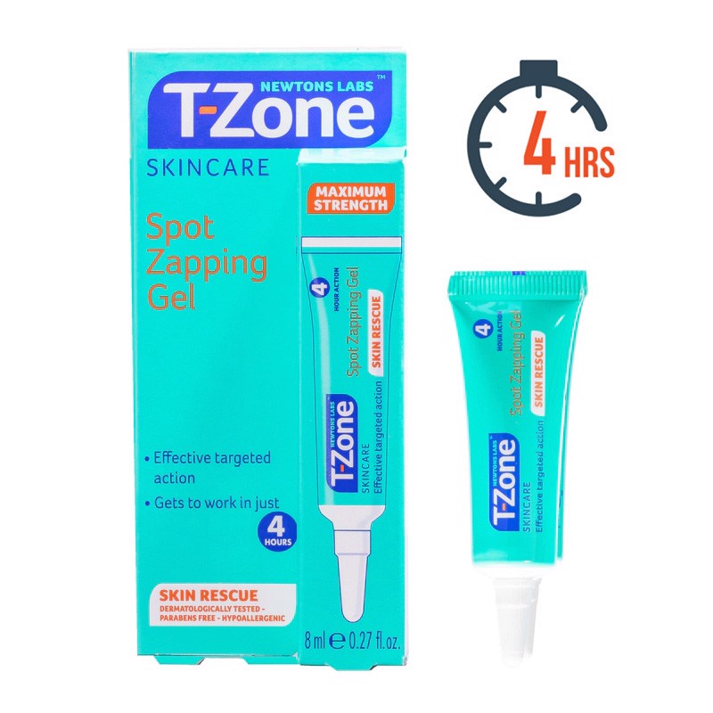 Gel Khóa Mụn Cấp Tốc Tinh Chất Tràm Trà T-Zone 8ml