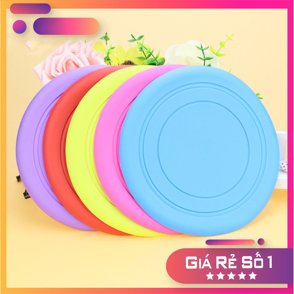 [Mã SKAMLTSM9 giảm 10% đơn 99K] 💥Rẻ Vô Địch💥 Đĩa Bay Cho Chó Chất Liệu Silicone 💥An Toàn Không Độc Hại – HM4