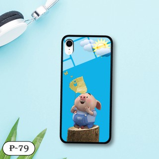 Ốp kính in hình cute Iphone XR
