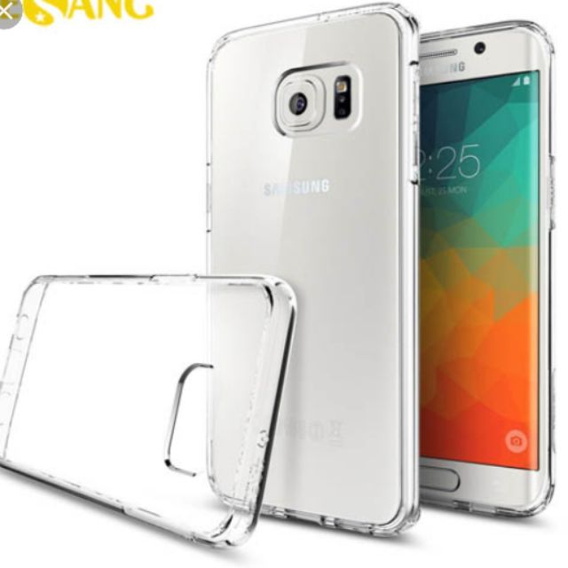Ốp lưng galaxy S6EDGE PLUS silicon dẻo trong suốt siêu mỏng 0.5mm
