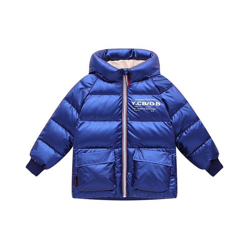 Autumn And Winter Coat Children Boys And Girls Children Long Overcoat Thick Winter Coat