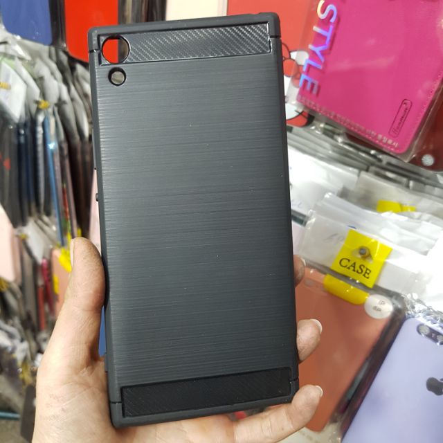 Ốp lưng Sony XA1 Utral dẻo vân xước sịn