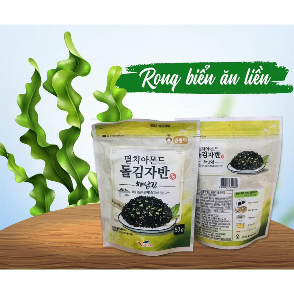RONG BIỂN VỤN ĂN LIỀN SIÊU NGON HÀN QUỐC - GÓI 50G