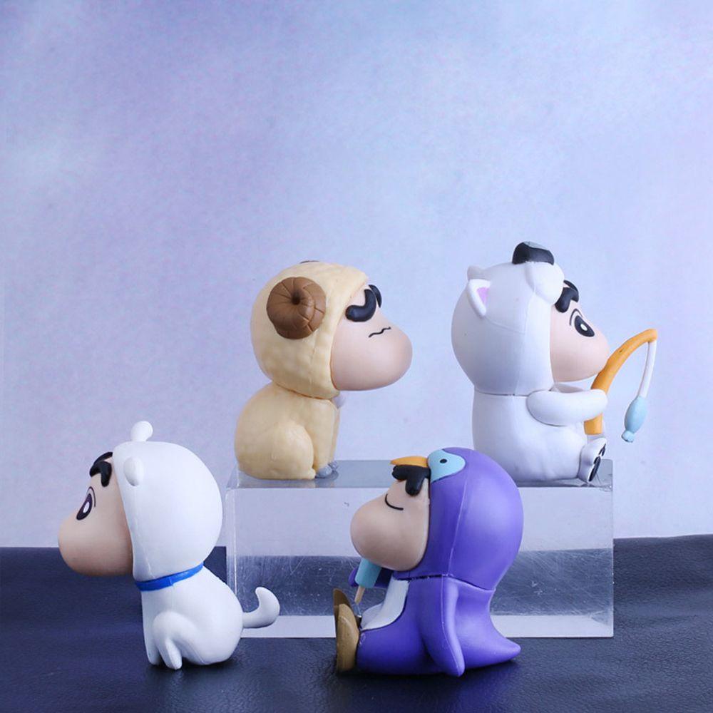 REBUY1 Mô Hình Shin-Chan Dễ Thương Dùng Trang Trí Bàn Làm Việc