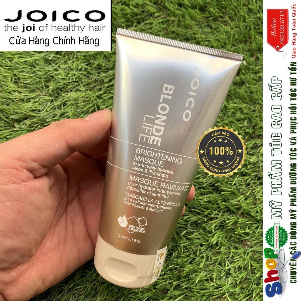 [Joico-USA] Hấp dầu dành cho tóc tẩy JOICO Blonde Life Brightening Masque 150ml