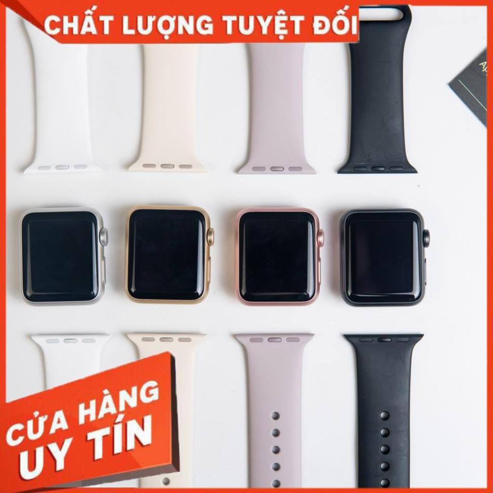 Đồng hồ Apple Watch Series 1 2 3 4 5 6 Nhôm 38 40 42 44 đẹp 99% bảo hành 12 tháng 1 đổi 1