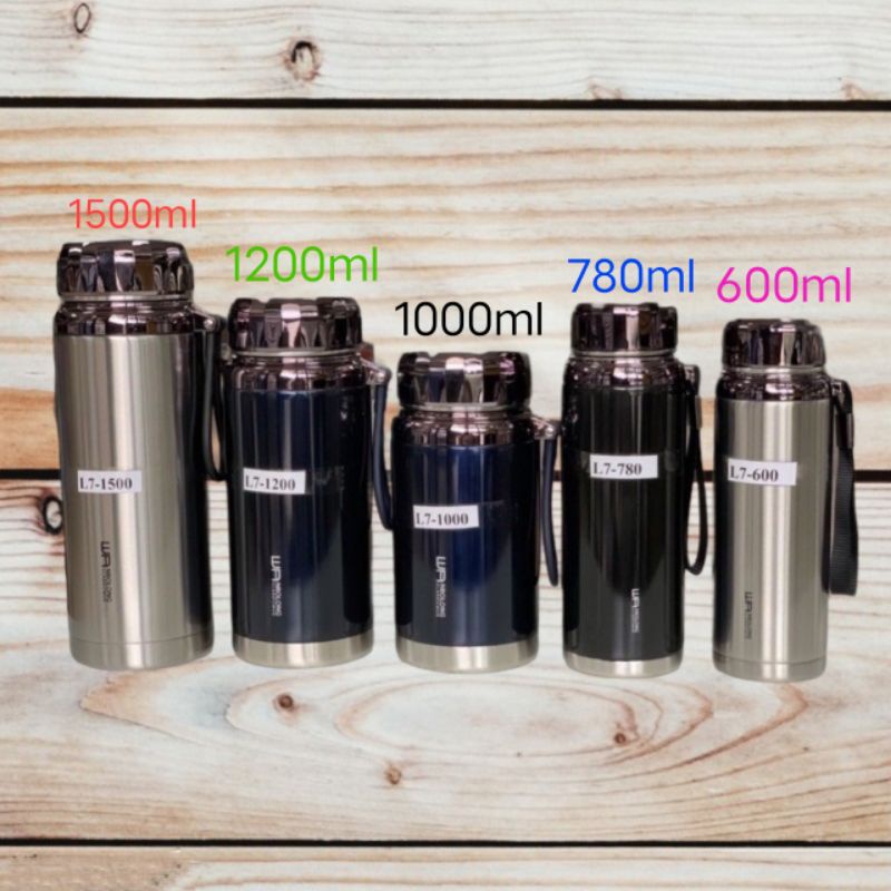 [Mã LIFEXANH03 giảm 10% đơn 500K] Bình giữ nhiệt cao cấp Baol nắp Titan 600ml 780ml 1000ml 1200ml 1500ml