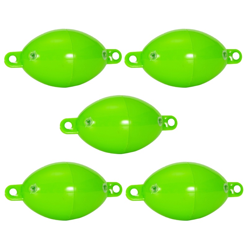 Set 5 Phao Câu Cá Hình Oval Chống Trượt Chuyên Dụng