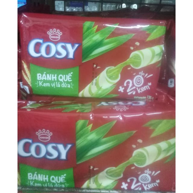 Bánh quế COSY vị lá dứa