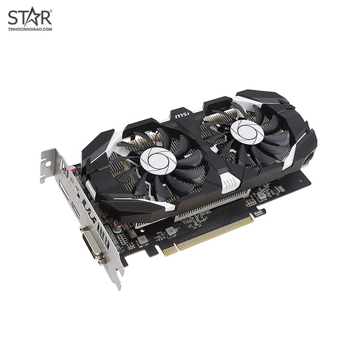 [Mã ELHASALE1TR giảm 5% đơn 3TR] Card đồ họa vi tính VGA MSI GTX 1050Ti OCV1 4G GDDR5 (GTX 1050 Ti 4GT OCV1)