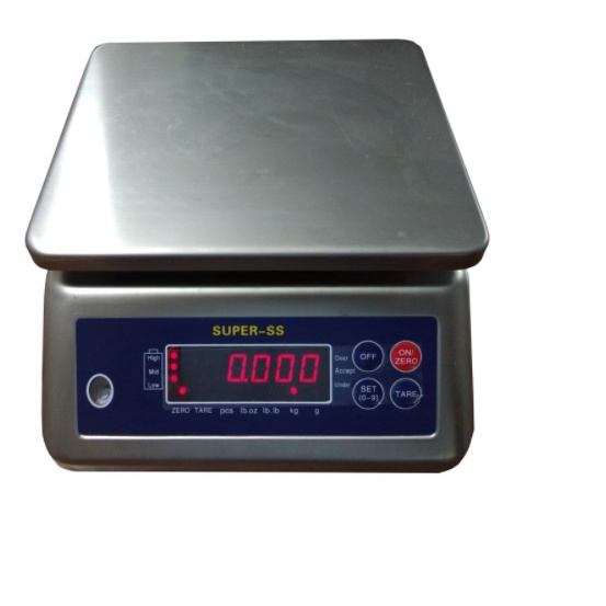 CÂN ĐIỆN TỬ THỦY SẢN CHỐNG NƯỚC SUPER SS 3KG/6KG/15KG/30KG - BH 1 NĂM - CÓ SẮN GIAO NGAY