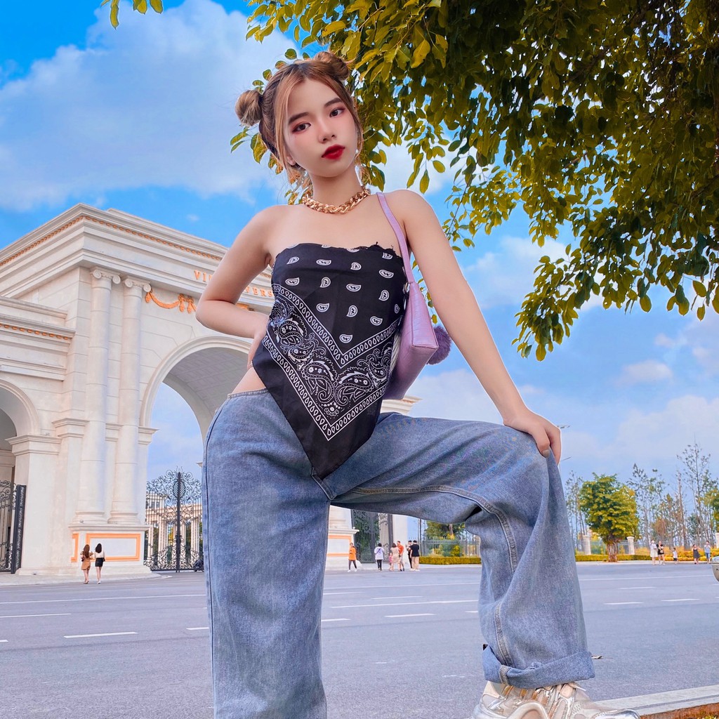 🔴Áo Yếm Nữ 2 Dây Họa Tiết , Áo yếm Hai Dây Lụa Cao Cấp 2 lơp Chuẩn DángTừ 38kg - 63kg tại LYC-STORE | BigBuy360 - bigbuy360.vn