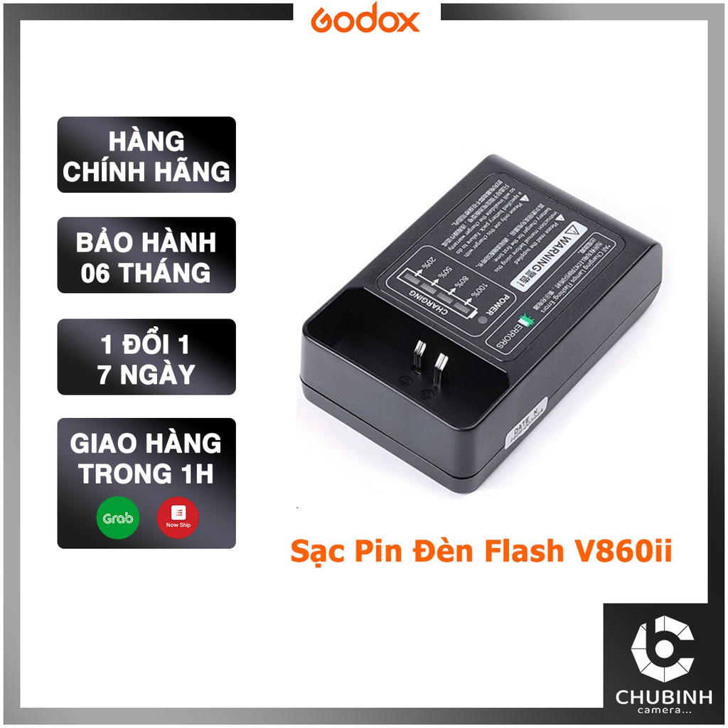 Sạc Pin Godox V860II |Chính Hãng