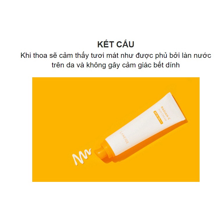 Kem Chống Nắng Laneige Radian C Sun Cream 10ml