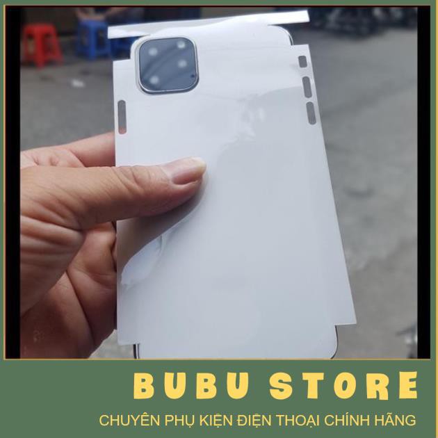 DÁN DẺO PPF NHÁM IPHONE FULL LỖ LOA- CHỐNG VÂN TAY BẢO VỆ TOÀN BỘ IPHONE -CÓ HƯỚNG DẪN DÁN-ĐỦ MÃ IP 7 ĐẾN 11 PROMAX  -