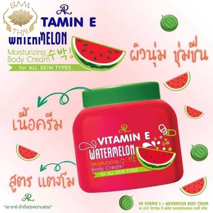 Dưỡng Thể Dưa Hấu AR Vitamin E WATERMELON Body Lotion Thái Lan 200gram