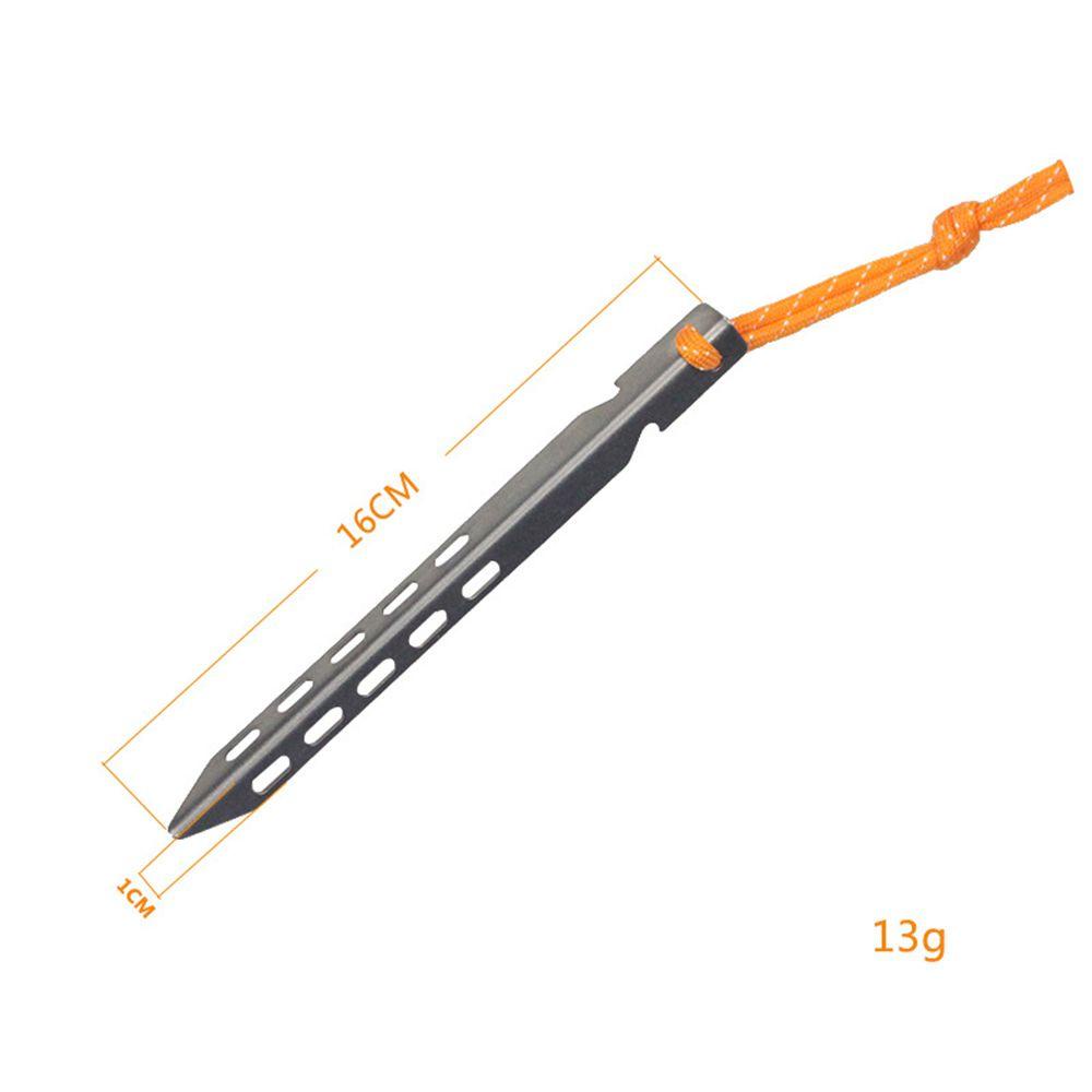 IVORY Cọc Dựng Lều Bằng Titan Siêu Nhẹ Hình Chữ V Tiện Dụng