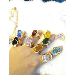 NHẪN TỲ HƯU RUBY ĐỦ MÀU Xanh, Đỏ, Vàng, Trắng, Đen,...