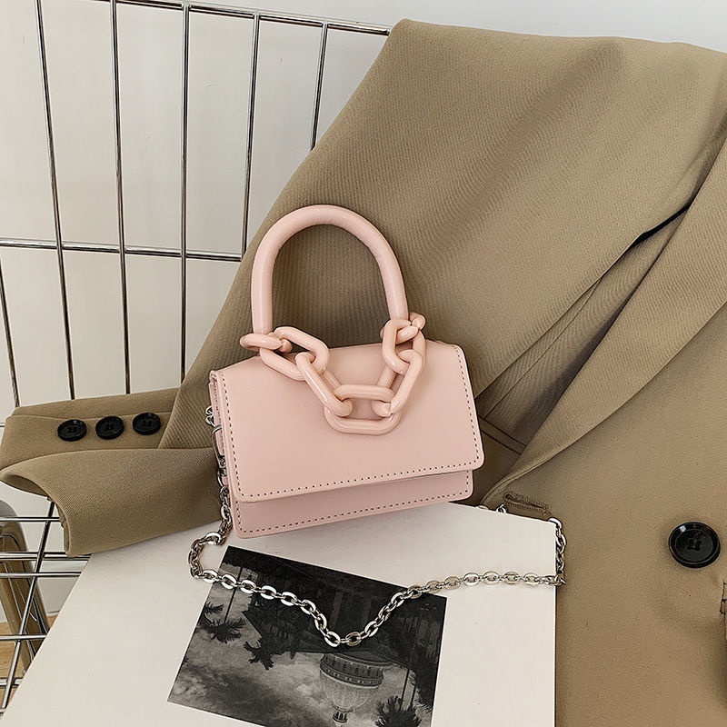 Hàng Có Sẵn uustudio Niche Túi Đựng Son Môi Mini Phối Dây Xích Đeo Vai Phong Cách Thời Trang Mới 2022