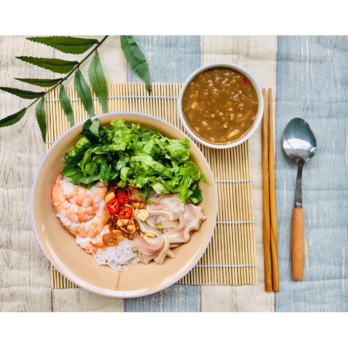 Mắm Nêm Cá Cơm Đà Nẵng hiệu Dì Cẩn, chấm bánh tráng cuốn thịt heo- Đặc sản Đà Nẵng Ngon HANIGO FOOD