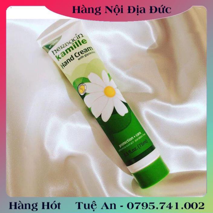 Kem dưỡng da tay Herbacin 75ml giúp da tay mịn màng hơn -Nội địa Đức Đủ Bill  .