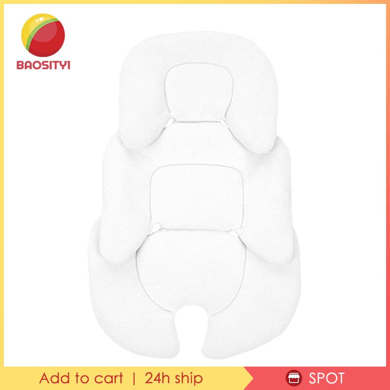 Đệm Lót Ghế Ngồi Xe Đẩy Em Bé Màu Đen Thoáng Khí