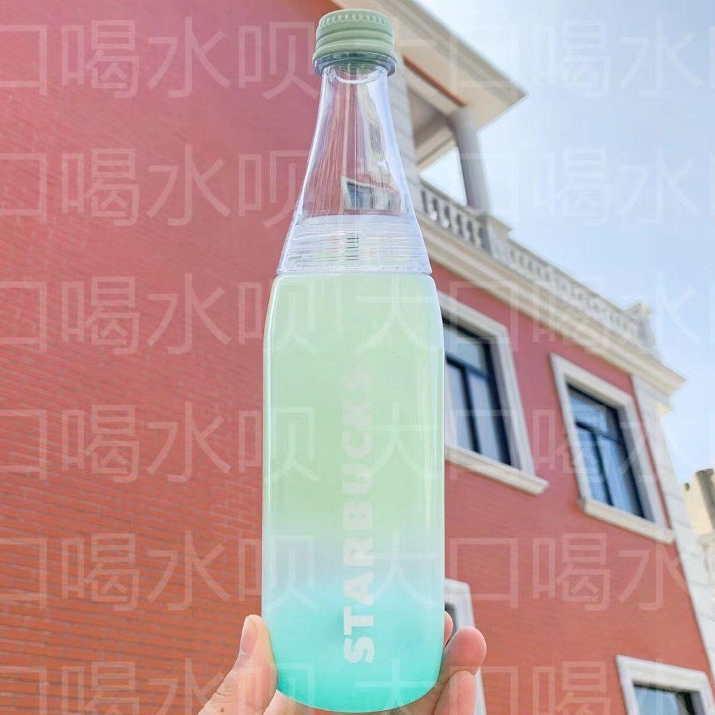 Bình Nước Starbucks Bằng Nhựa Có Thể Tháo Rời Tiện Dụng Thời Trang Hè 2022