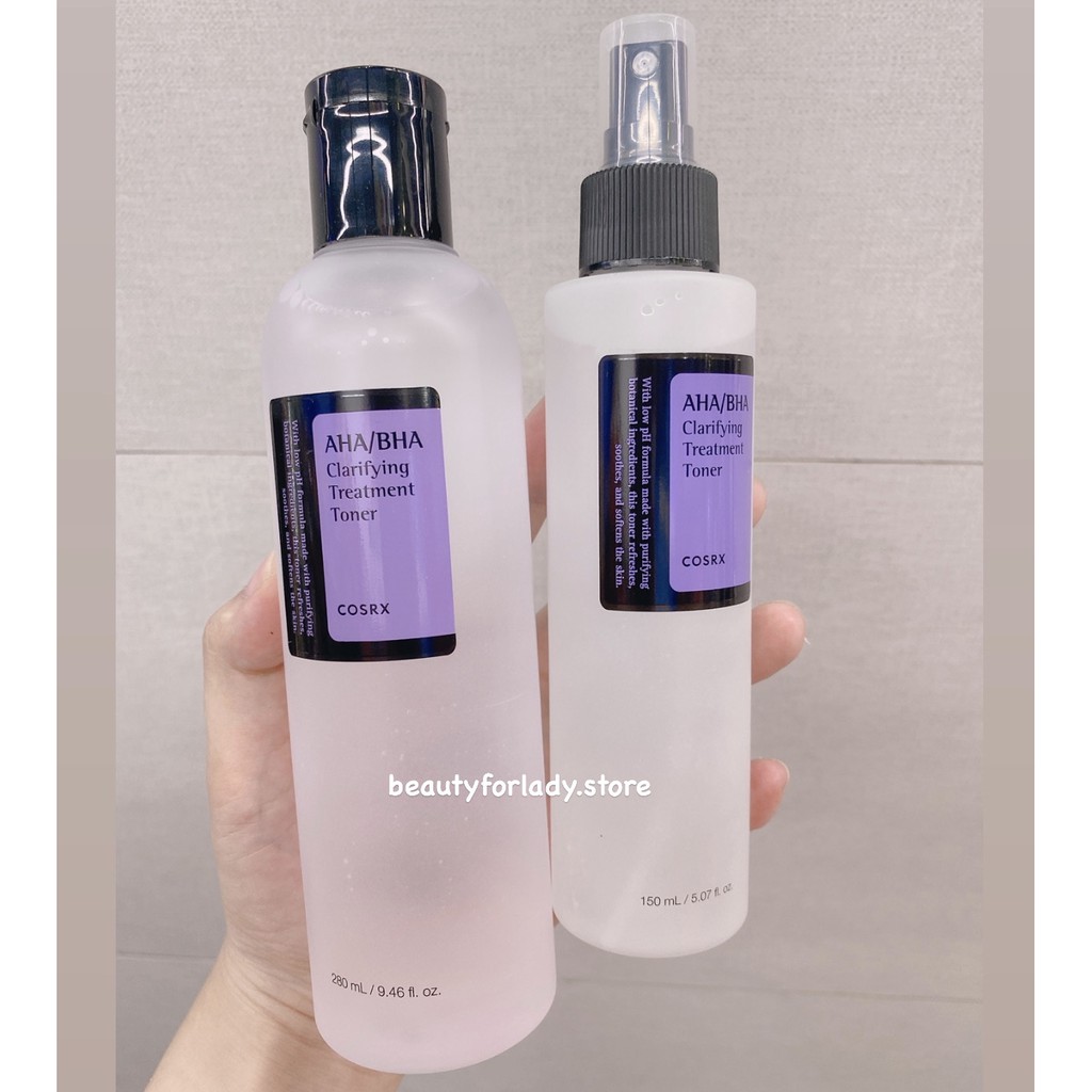 NƯỚC HOA HỒNG COSRX AHA BHA CLARIYING TREAEMT TONER