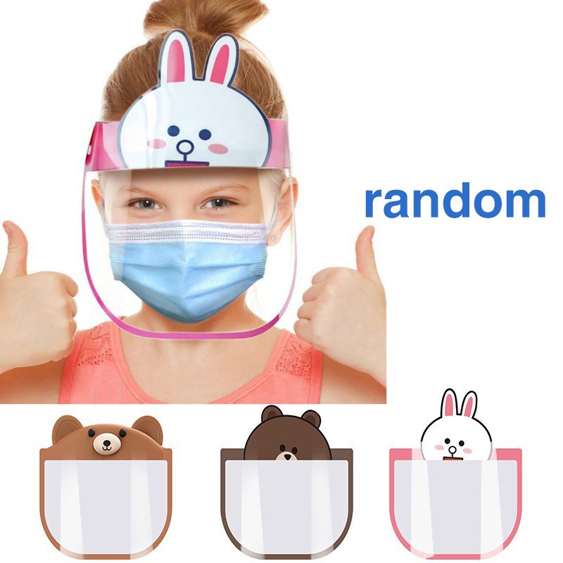 Nón Bảo Hộ Trong Suốt Chống Gió/Bụi/Nước Bọt Có Thể Tái Sử Dụng Cho Bé Trên kho JY