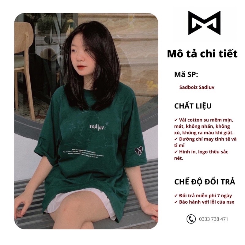 Áo thun Raglan chữ G, áo thun Nam Nữ Unisex Cotton Retro Hàn Quốc GTM 2023