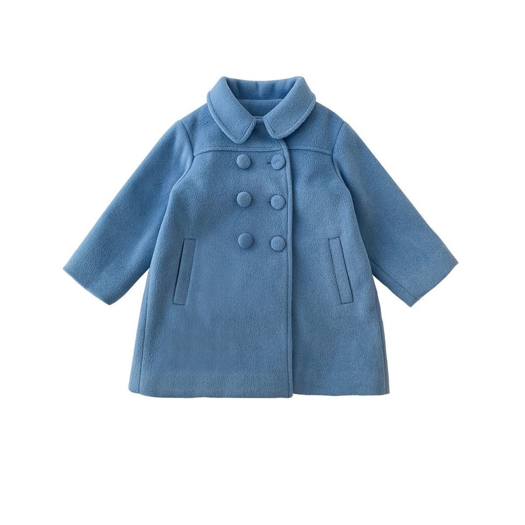 Áo khoác dáng dài thời trang đáng yêu cho bé gái