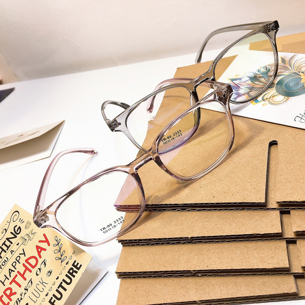 Gọng kính vuông 2333 -gọng kính giả cận thời trang nhận cắt mắt cận viễn loạn | BigBuy360 - bigbuy360.vn