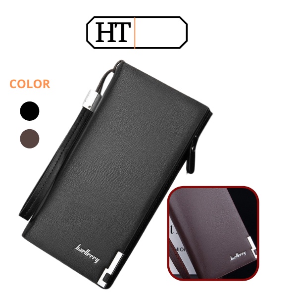 Bóp ví cầm tay nam nữ Baellerry HT Sports phong cách thời trang sang trọng, cá tính, chất da siêu bền đẹp