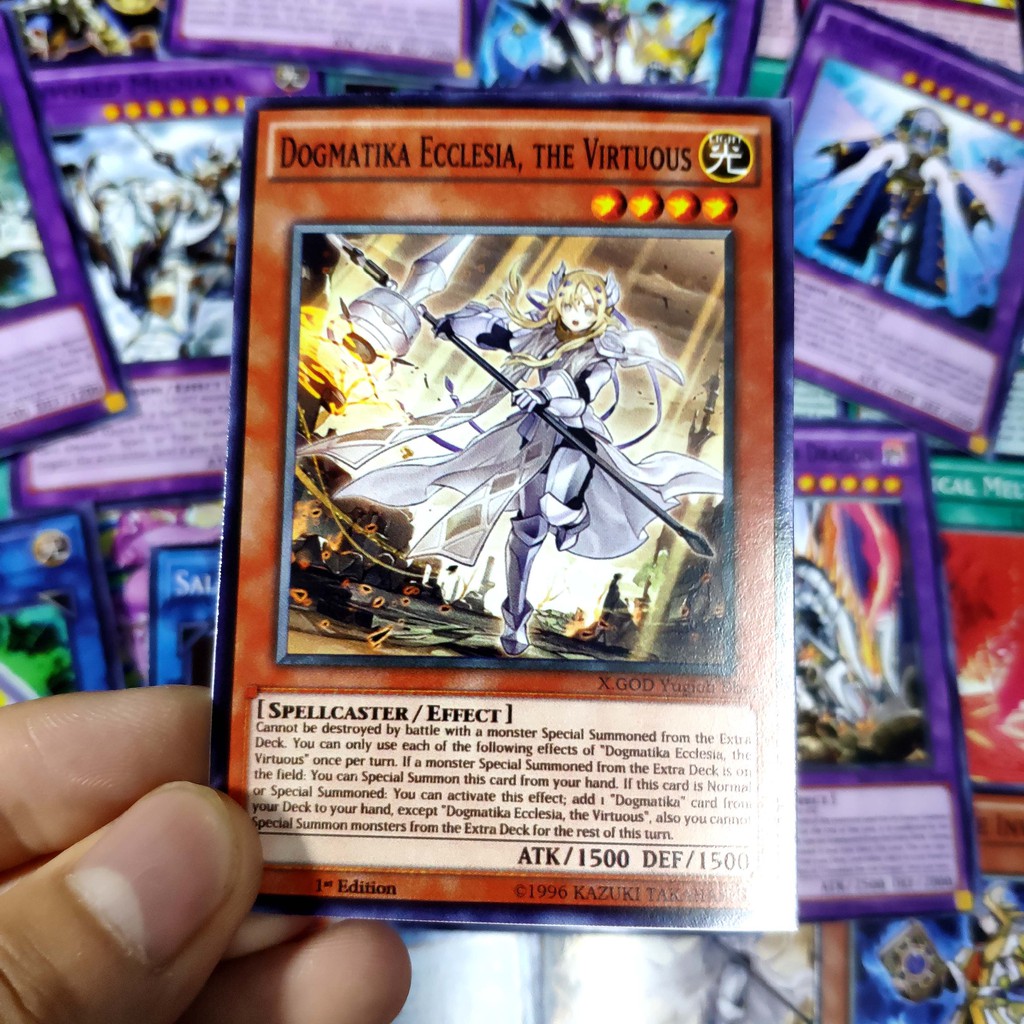 Bài Yugioh ❤️FREESHIP❤️ Thẻ bài Yugioh Dogmatika Invocked deck 54 lá