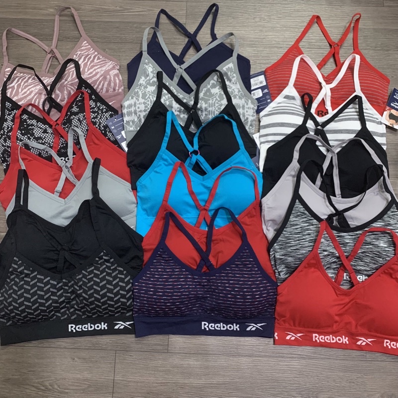 Áo Bra Tập Gym Yoga Nữ RB Nhiều Mẫu Hàng Xuất Dư Cao Cấp Chất Dệt Kim Co Giãn Tốt